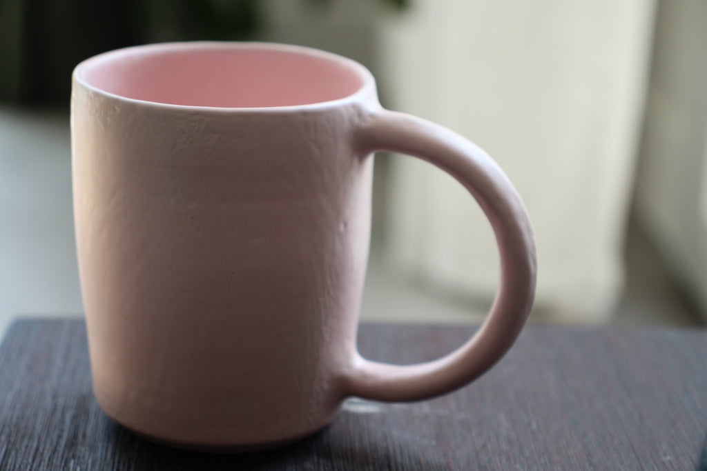 Mug Grande Anse Rose Poudré