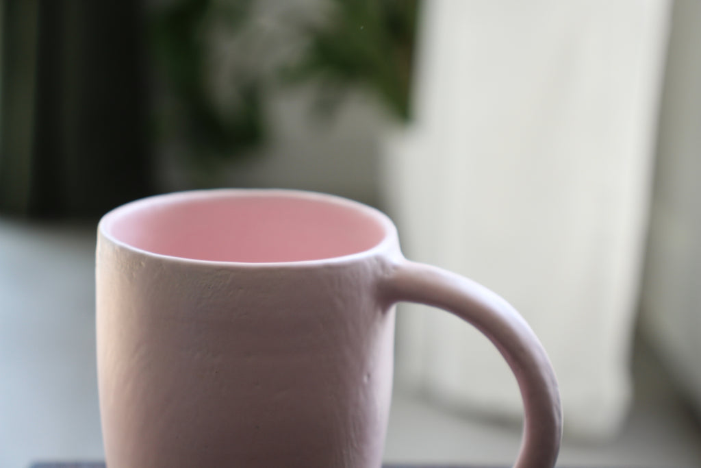 Mug Grande Anse Rose Poudré
