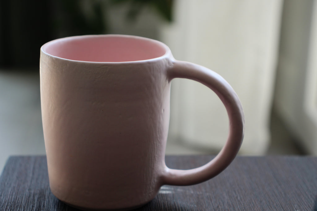 Mug Grande Anse Rose Poudré