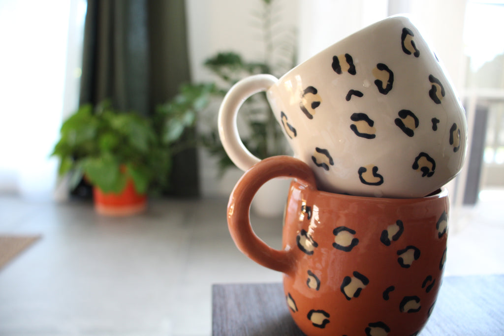 Mug Léopard Graou Rouge