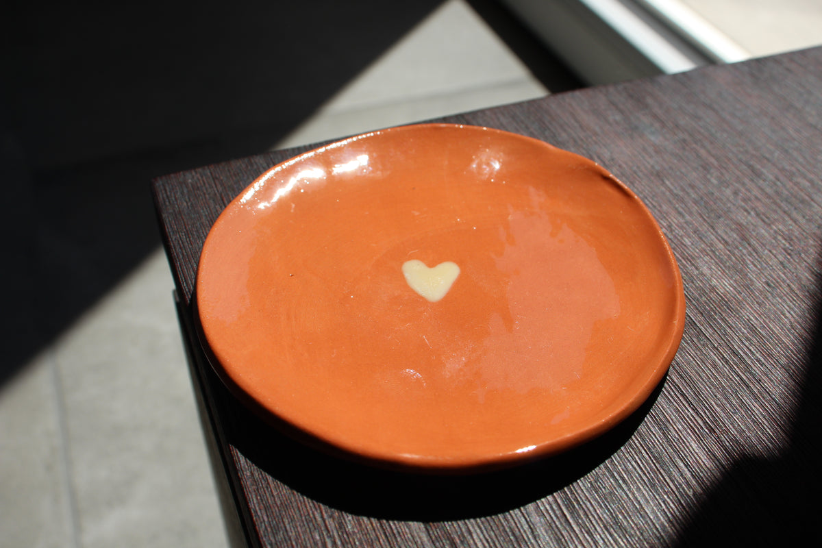 Soucoupe Terracotta à Message