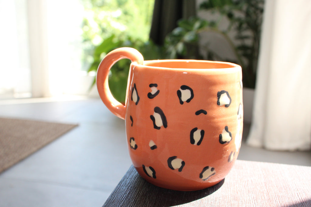 Mug Léopard Graou Rouge