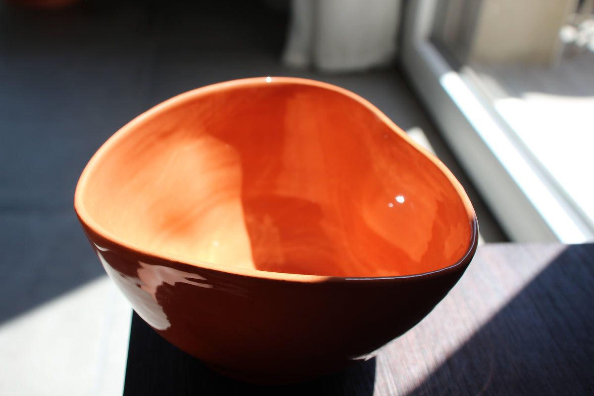 Bol Forme Cœur Terracotta