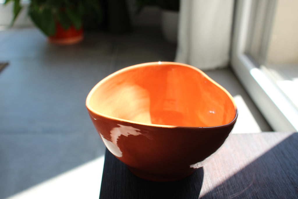 Bol Forme Cœur Terracotta