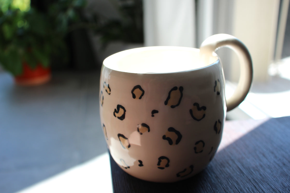 Mug Léopard Graou Blanc