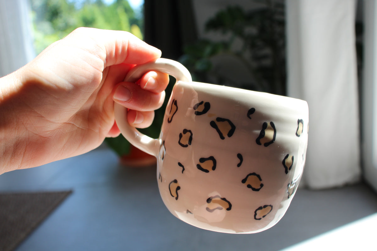 Mug Léopard Graou Blanc
