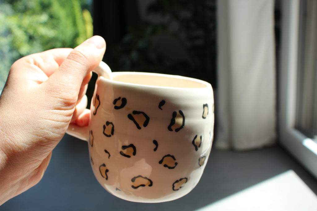 Mug Léopard Graou Blanc