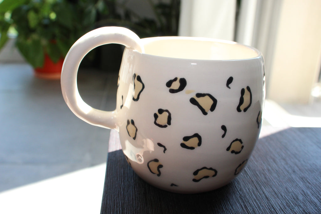Mug Léopard Graou Blanc